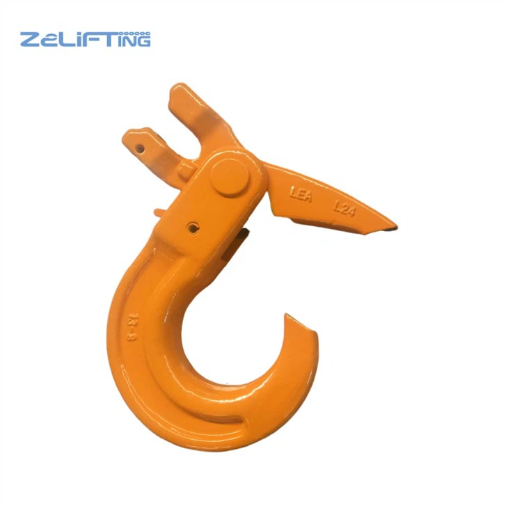 clevis hook safety latch